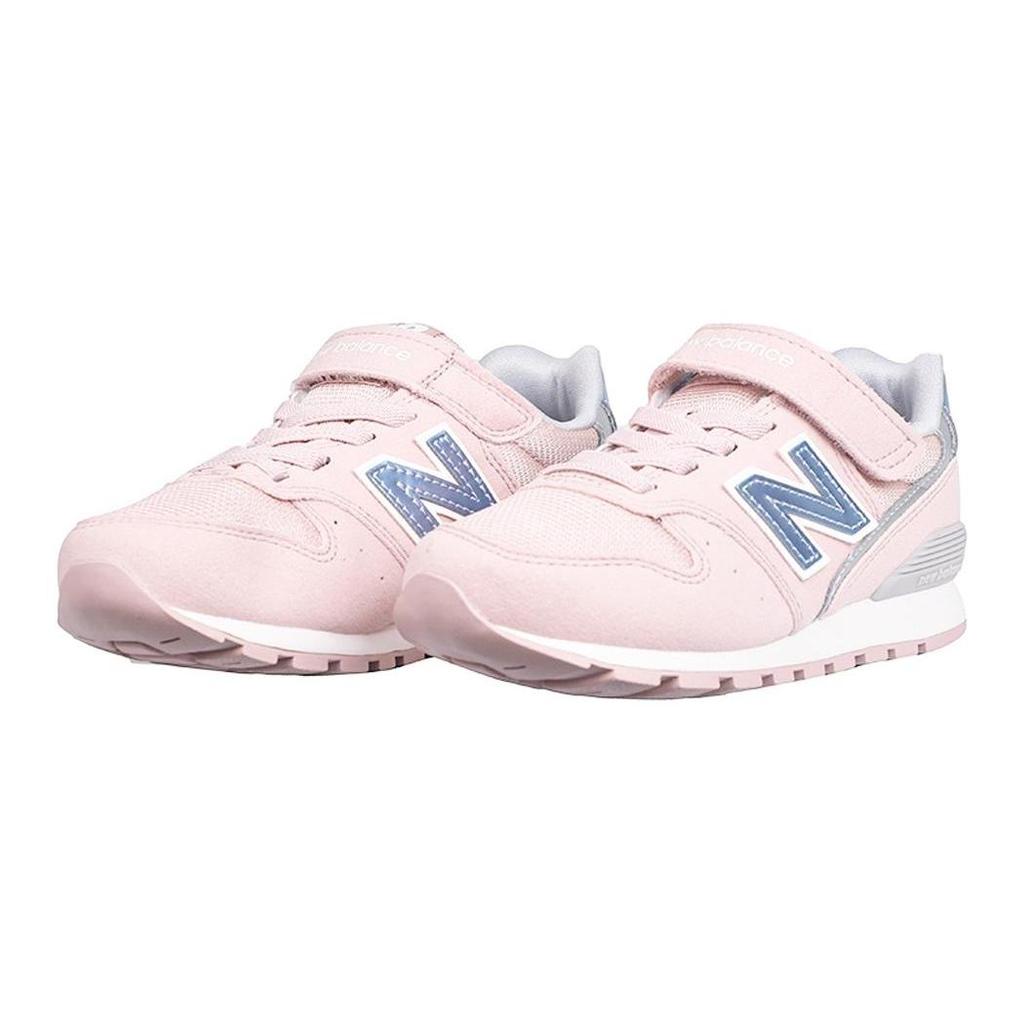 New Balance Low Top Running Shoes Pink Blue Kids' YV996JJ3