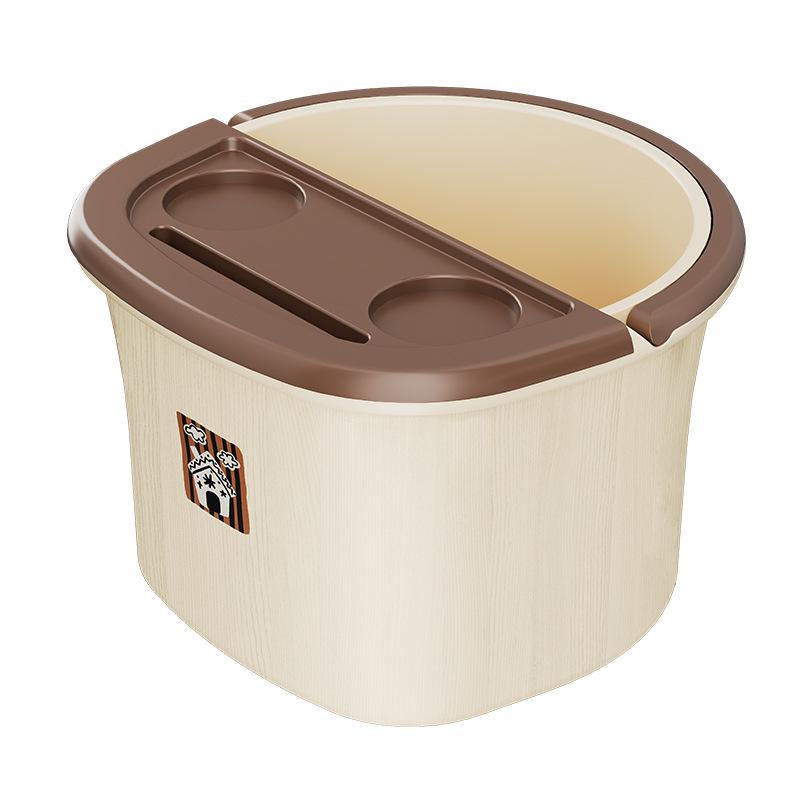 Thickened Heat-Preserving Foot Bath Basin for Home and Dorm Use