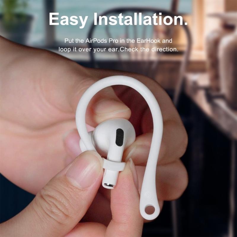 Magnetic Sports Ear Clip Air Pods Pro3rd Generation Flexible Silicone For Improved Stability