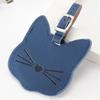 Tag PU Leather Cat Shape Airplane Suitcase Tag Travel Accessories Boarding Pass Luggage Tag