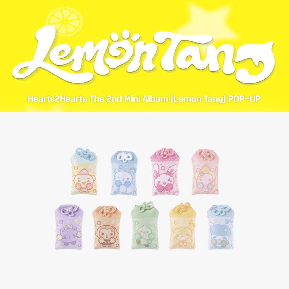 Предзаказ Hearts2Hearts Лимонный цитрус Случайный талисман Random 1ea