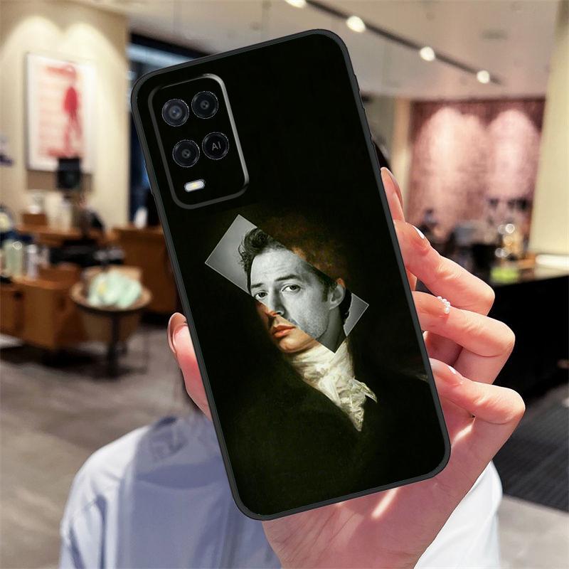 Famous Aesthetic Statue Case For Oppo A94 A54 A40 A60 A80 A98 A78 A18 A38 A58 A16 A76 A96 A17 A77 A74 A57S A15 Cover