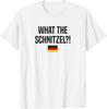 What The Schnitzel German Language Germany German Saying T-Shirt