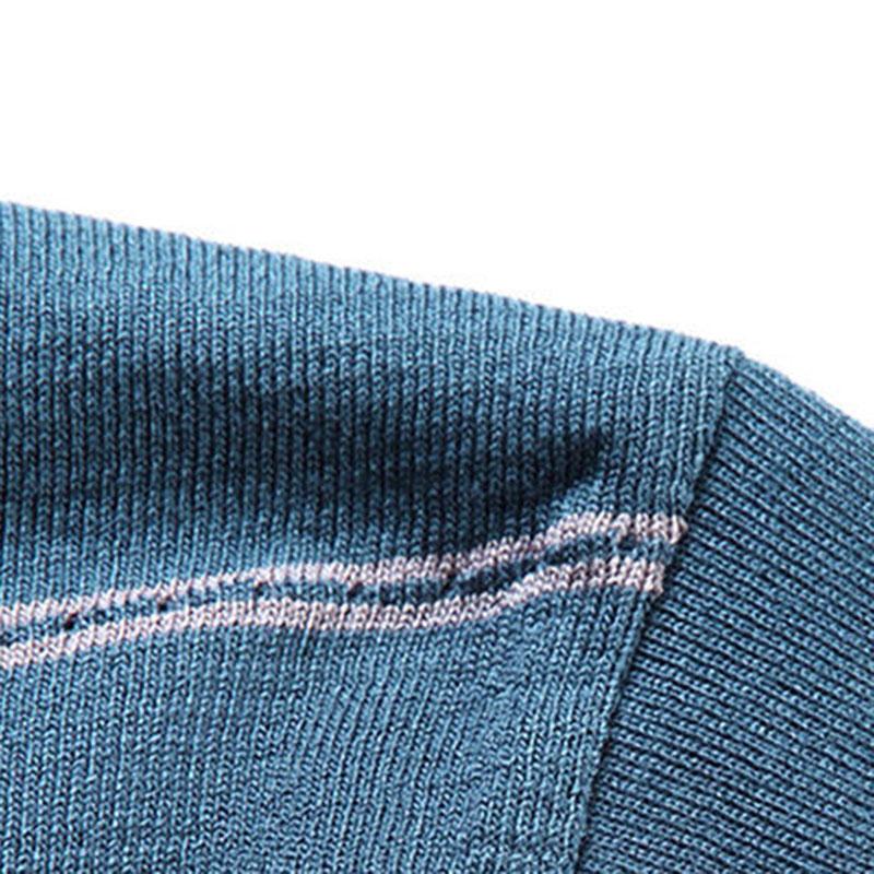 T-shirt a maniche corte Estiva Uomo di mezza età Seta Ghiaccio Maniche a metà Mezza età e Anziano Top Largo Padre Camicia POLO