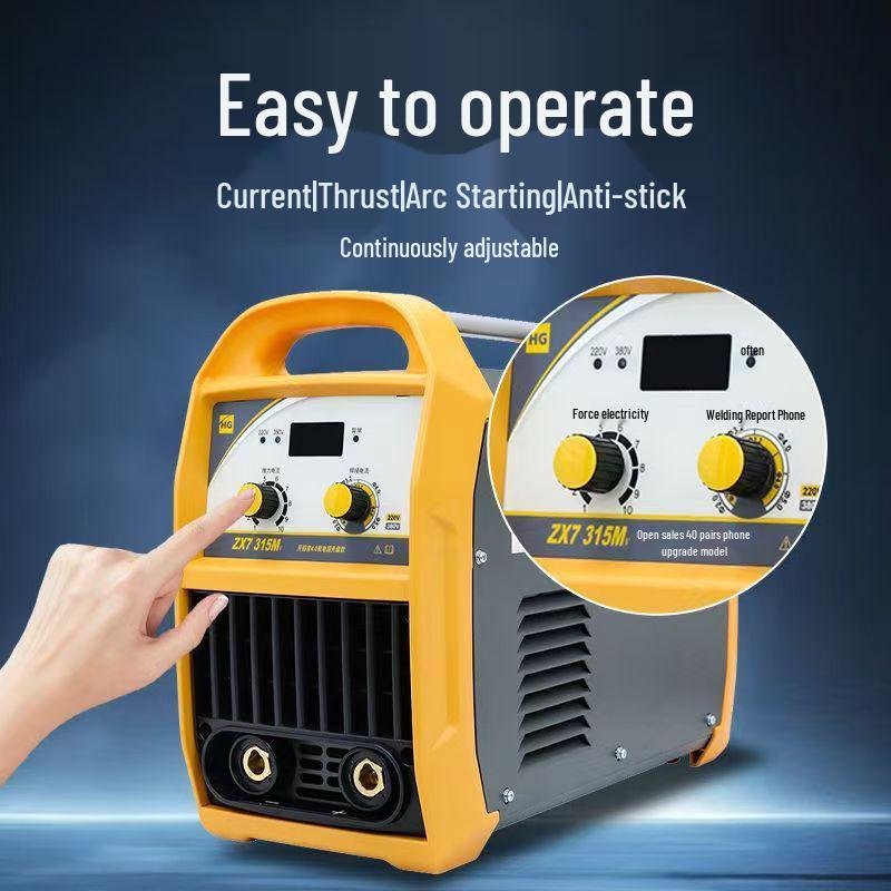 Shanghai Hugong ZX7-315/400 DC Dual Voltage Industrial Welding Machine 220V/380V All Copper