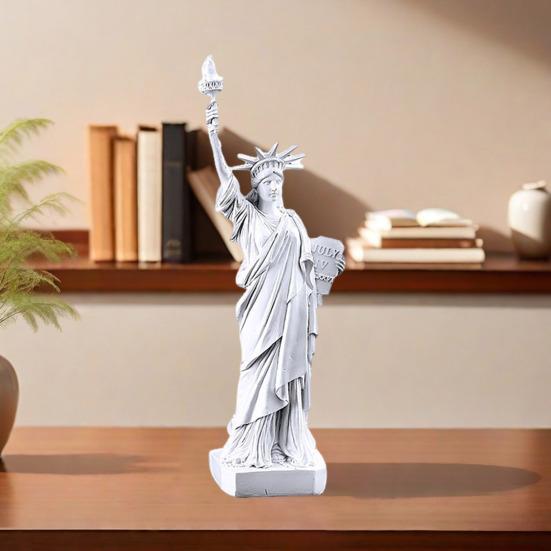 Tischstatue Freiheitsstatue Harz Freiheitsgöttin Figur USA Stil Göttin