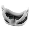 Face Cover Sweat-Proof Silicone Face Cover Pad for Meta Quest 3 VR Headset Washable & Anti-Leakage Lightproof Mask Case