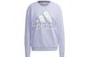 Neo Sweatshirts Women's Purple Crew Neck Moderate Regular HB5106