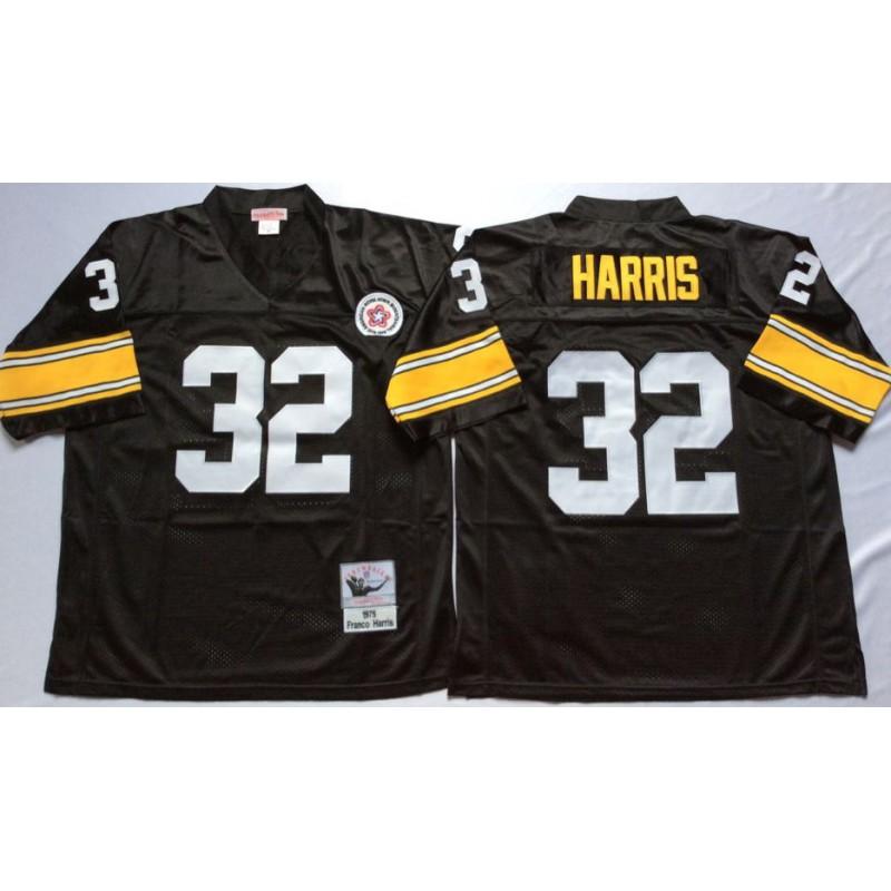 Pittsburgh Steelers Retro NFL Football Jersey Men Women Sportswear Cotton Blend Athletic Top