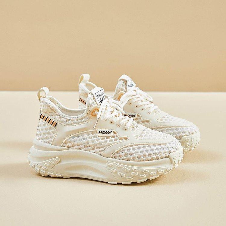 

Women s new summer breathable mesh hollow soft sole thin sports non-slip lightweight mesh shoes 40