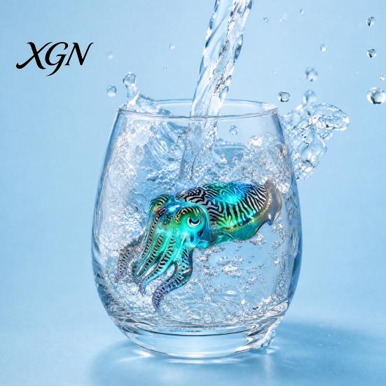 Personalized Daily Use Glassware Stemless Wine Glasses with Marine Animal Pattern, 420ml Capacity, High Borosilicate Halloween Themed Drinking