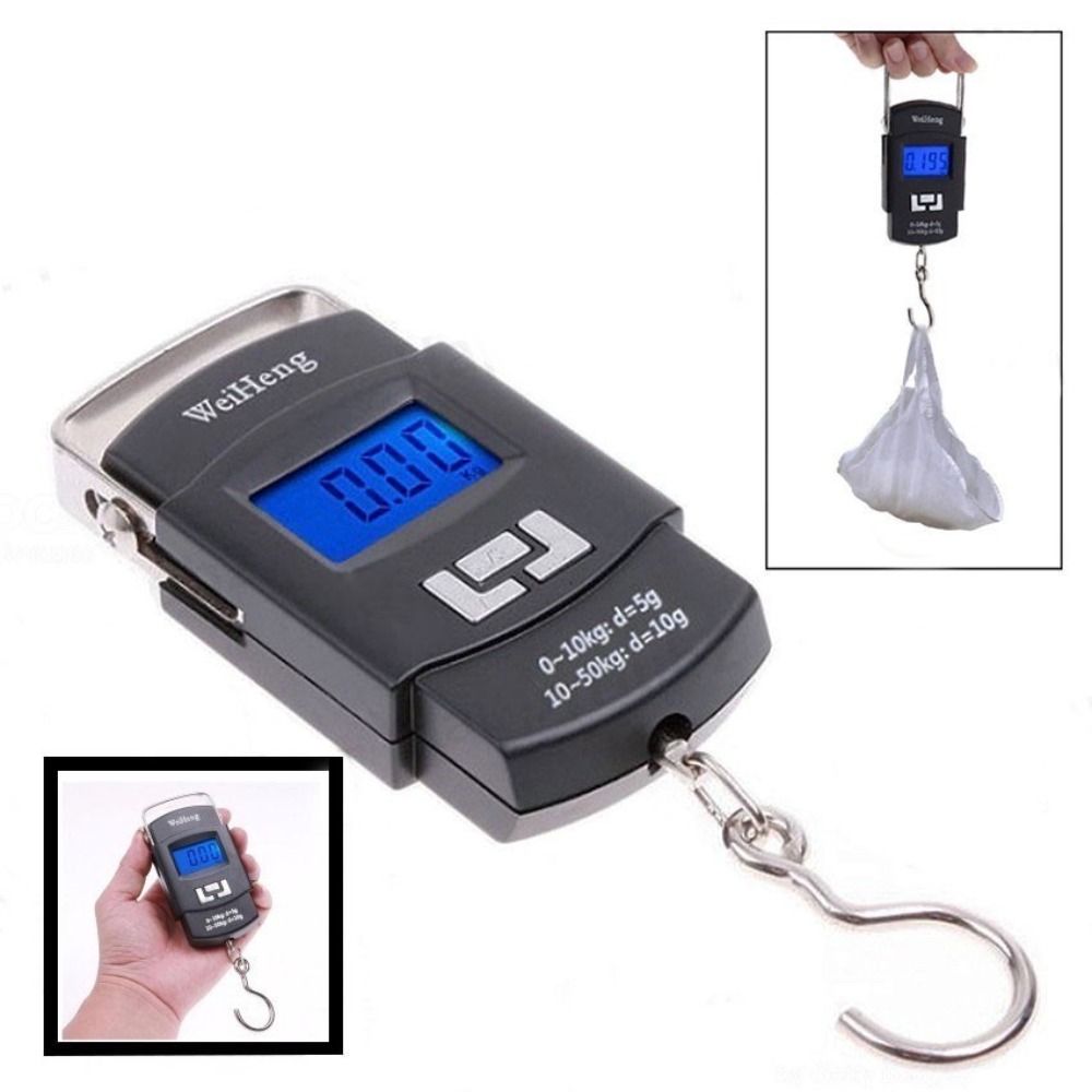 50kg Capacity Electronic Scale 10g Precision Digital Scale Mini Design Mini Scale  Portable Use