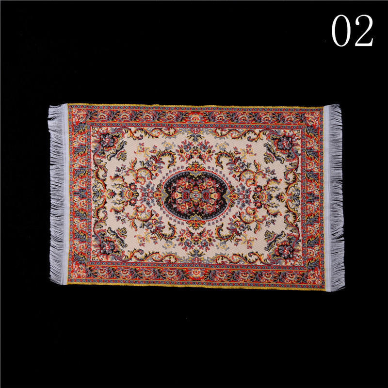 

Миниатюрный игрушечный ковер для кукольного домика Flower