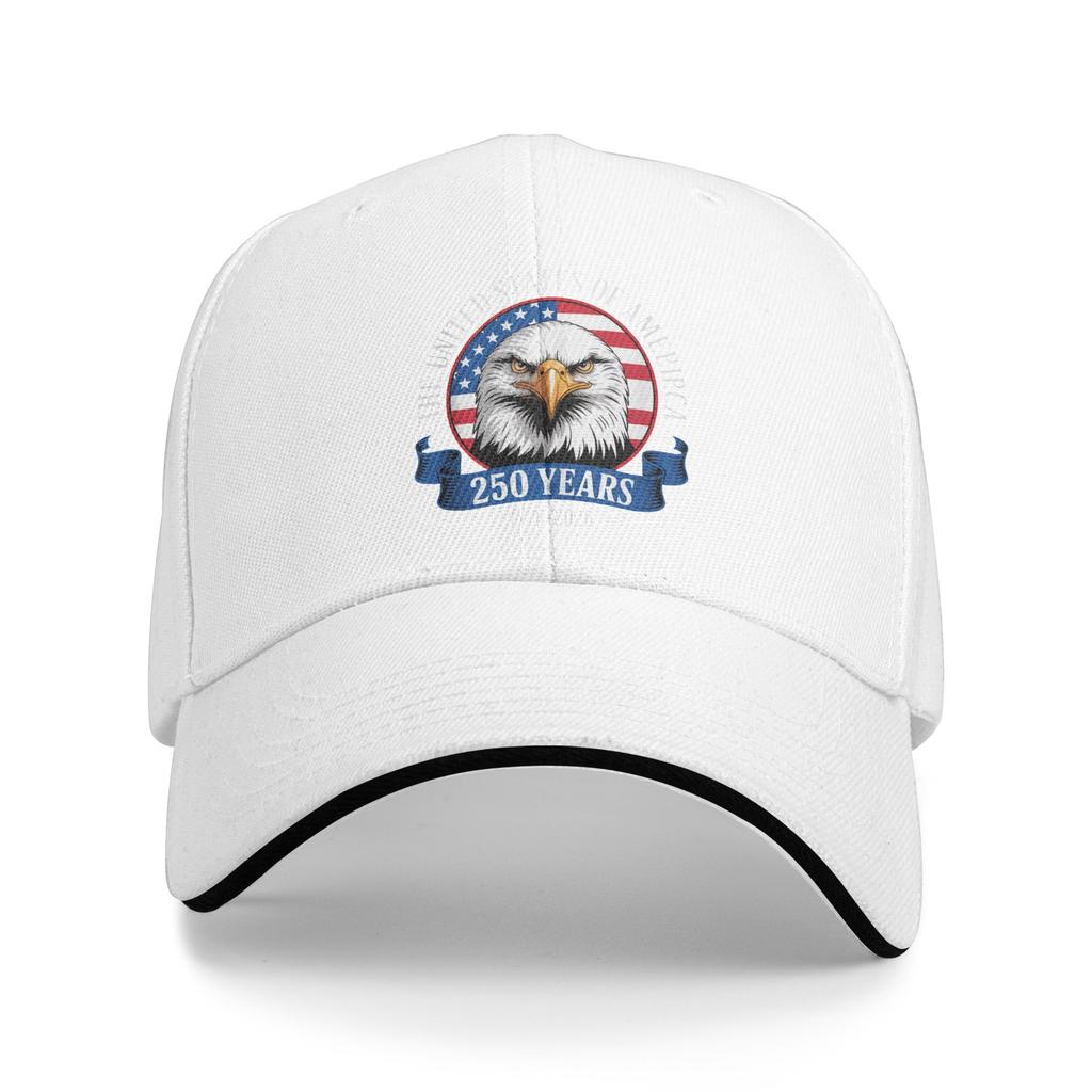 Happy 4th July 250 Years Memorial America Pride Patriotic Casual Baseball Cap Outdoor Hip Hop Hats Spring Fashion Baseball Caps