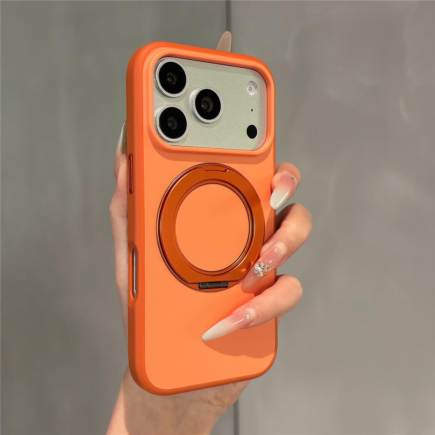 

Magnetic Stand Case: Skin-Feel, Drop-Proof, Full Coverage for iPhone 17pm & 16/15pm iPhone 17 Air