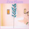 Christmas Berry Faux Flower Ornament With Gold Glitter For Holiday Decor And Gift Wrapping