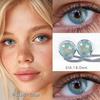 FRESHLADY Natural Color Contact Lenses 14.0mm Yearly Soft Cosmetic Lenses for Eyes, 40% Water Content, Daily & Party Makeup Use
