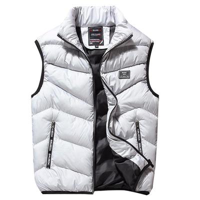 Herren Koreanischer Stil Dicke Daunenweste - Herbst/Winter 2020 Trend, Warme Ärmellose Jacke