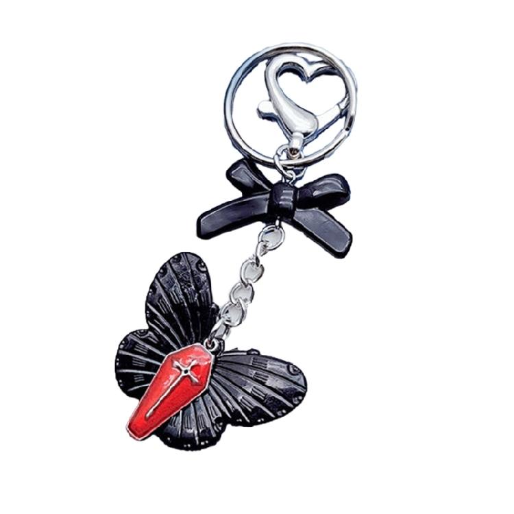 

Bag Charm Butterfly Keyholder Backpack Ornament Student Keychain Keyring Jewelry