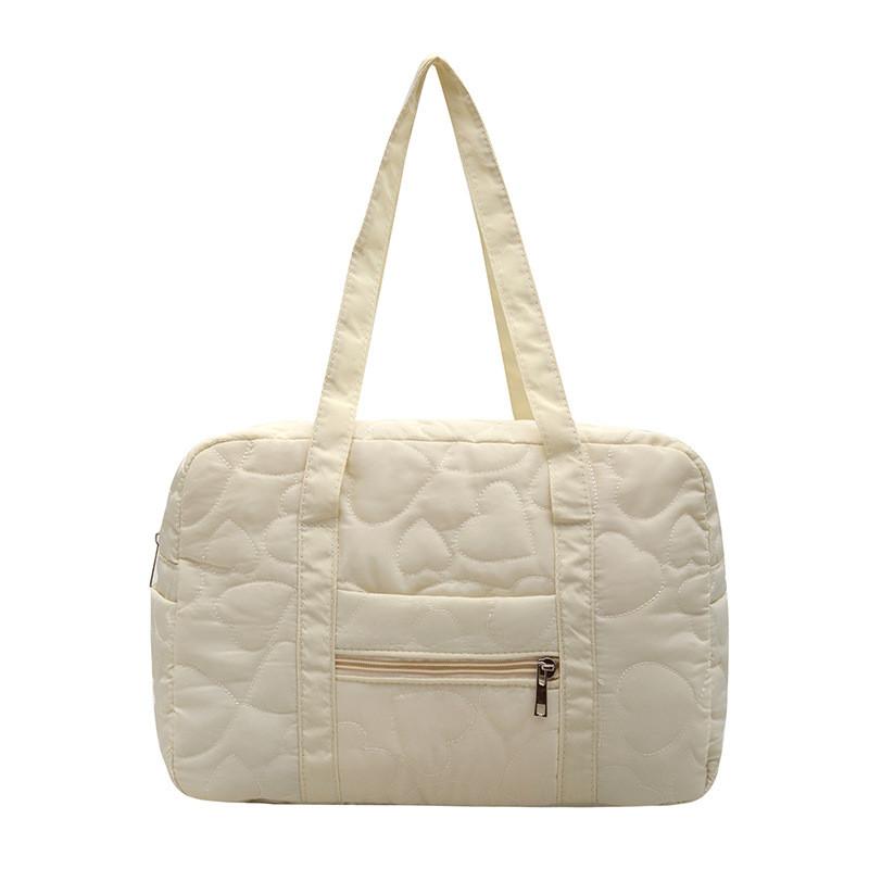Street Style Nylon Bag For Women Large Capacity Crossbody Travel Purse With Zipper