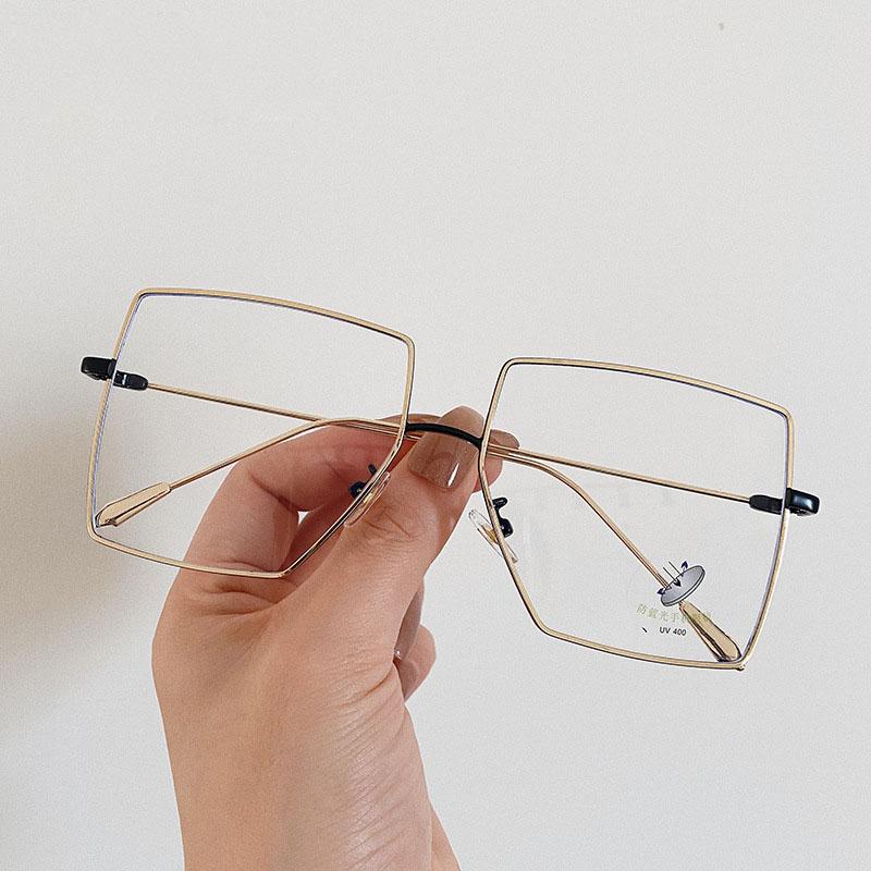 New Style Women'S Glasses Frames Blue Light Blocking Polygon Shape Women Glasses High Quality Computer Office Glass