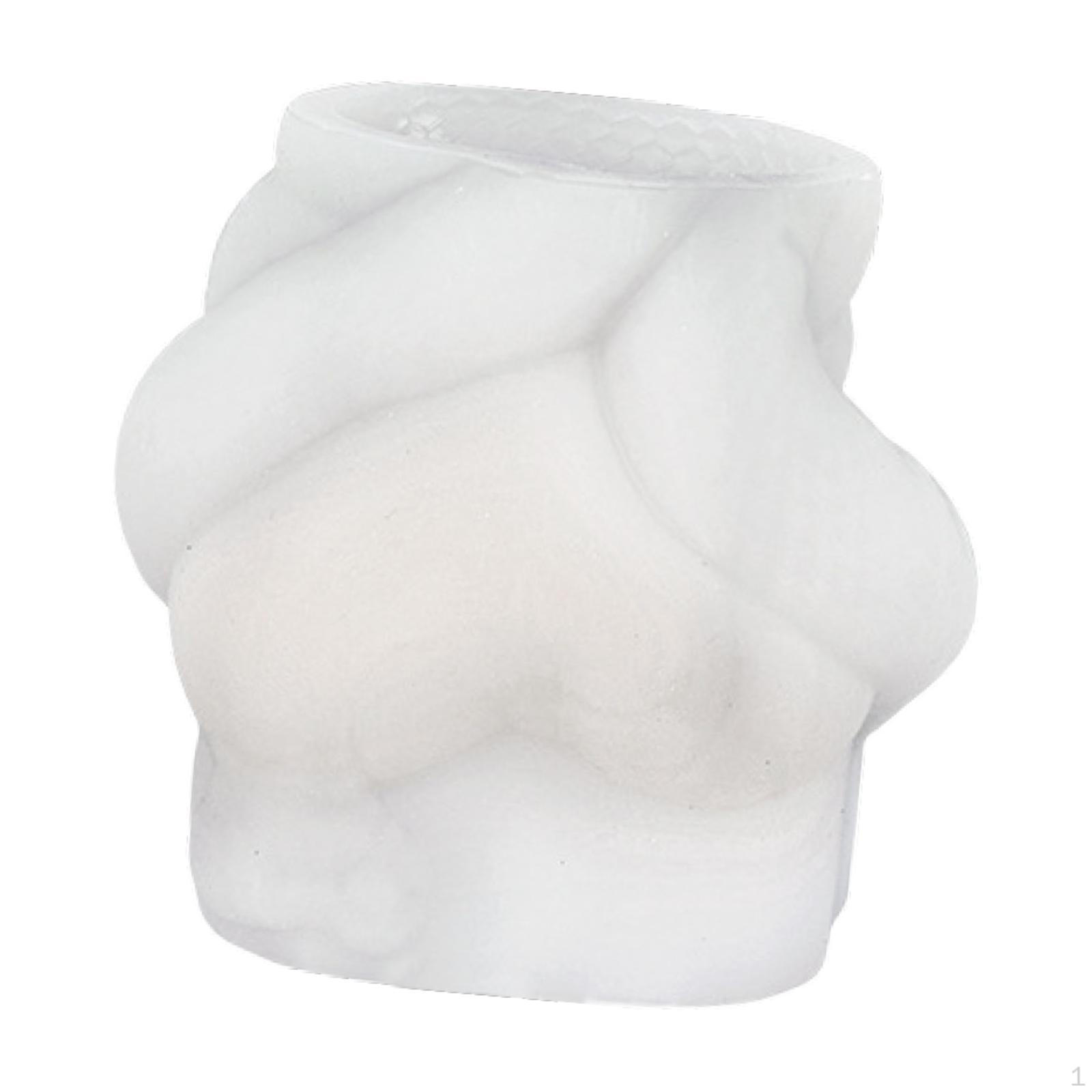 

3D Модель свечи в форме змеи, Форма для литья мыла и свечей, Товары для рукоделия для дома 9.8cmx9.1cm