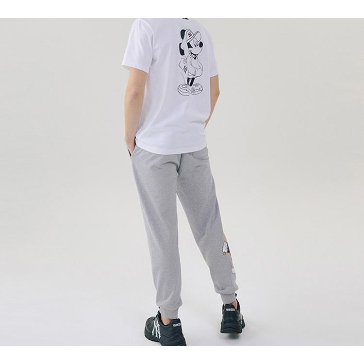 New MLB x Disney T Shirt Unisex White 31TSK1031-50W