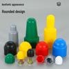 Plastic Hex Head Nut Protective Caps (200 Pcs)