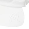 MALBON GOLF Malbon Wide-Brimmed Visor Off White (Woman)