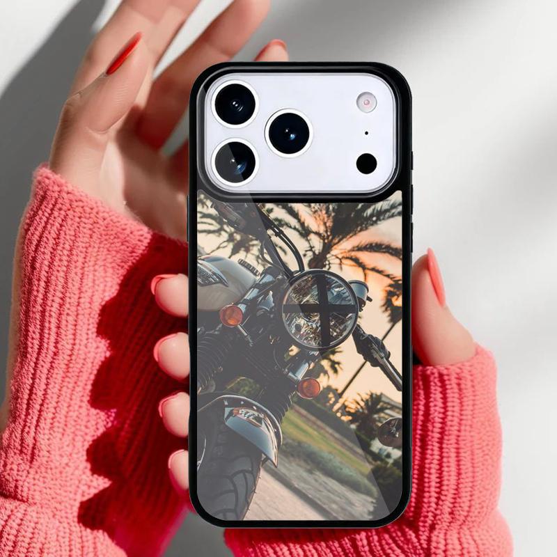 Best Latest Cool motorcycle Phone Case for iPhone 17 16 15 14 13 Pro Max Back Cover for 12 11 Pro Coque