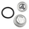 Sight Glass Rubber Gasket Silver Bike Brake Master