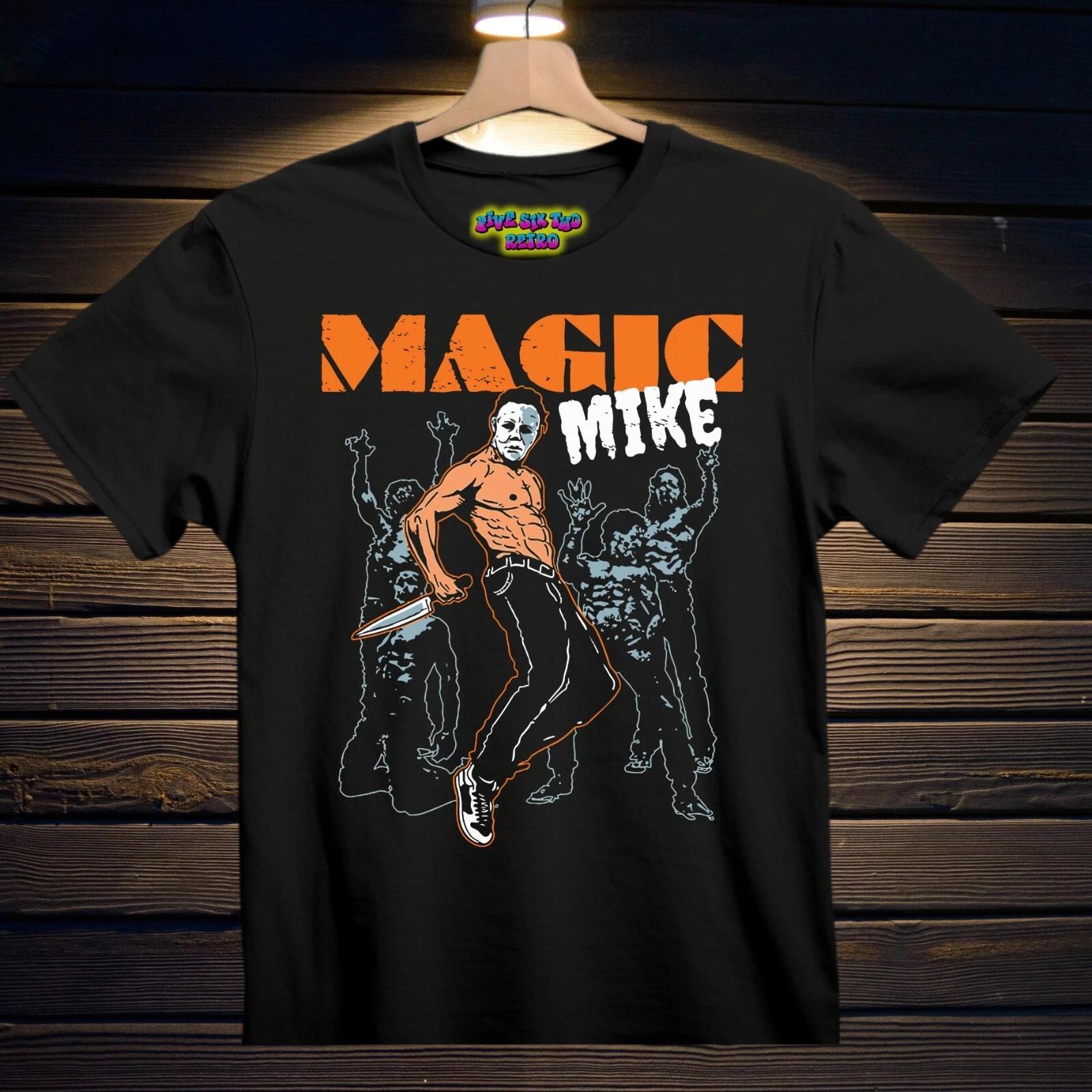 Magic Mike Halloween Horror Movie T-Shirt Black S-3XL 4XL