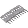 10Pz Kit di Ricambio Lama Superiore in Acciaio Accessori Macchina da Cucire Industriale 201121A