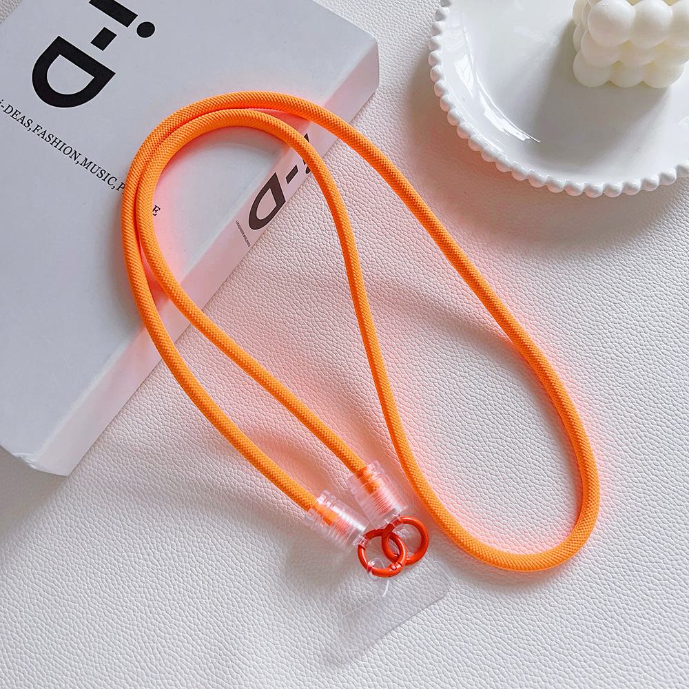 High-end Diagonal Carrying Mobile Phone Lanyard with Universal Case, Durable and Strong Back Clip Rope.