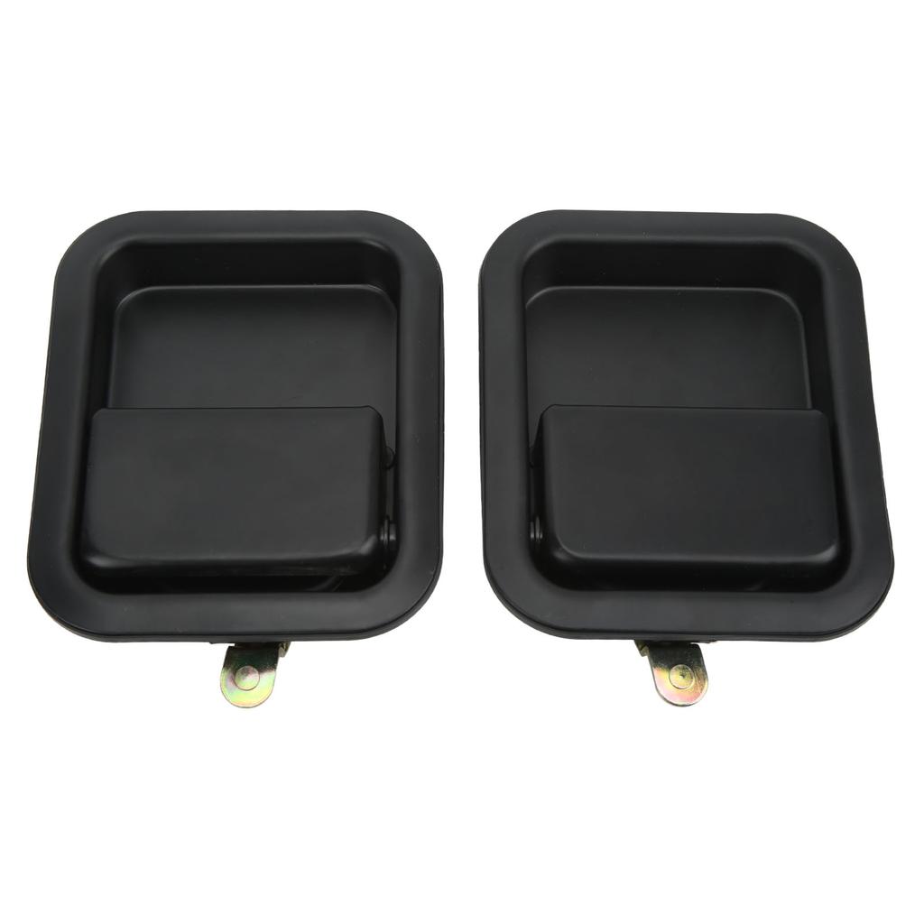 2pcs Car Exterior Door Handle Left Right Heavy Duty Replacement for Jeep Wrangler 91‑06 55176383ae