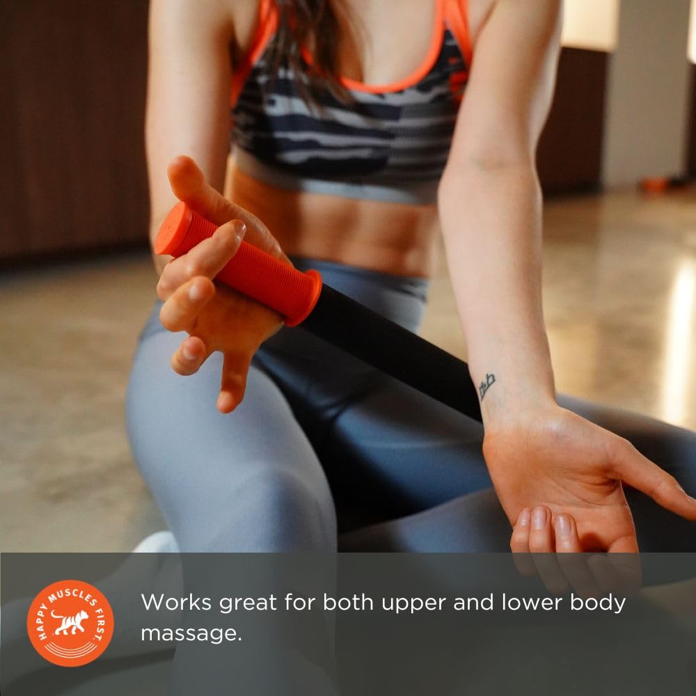 TigerTail Trigger Point & Myofascial Release Massage Roller, Standard Model (46cm)