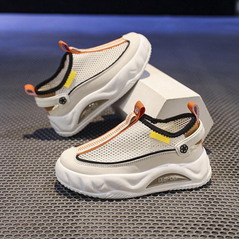 Hollow-out classmates Boys' summer single-mesh breathable sports shoes Versatile non-slip casual shoes Girls' breathable mesh shoes