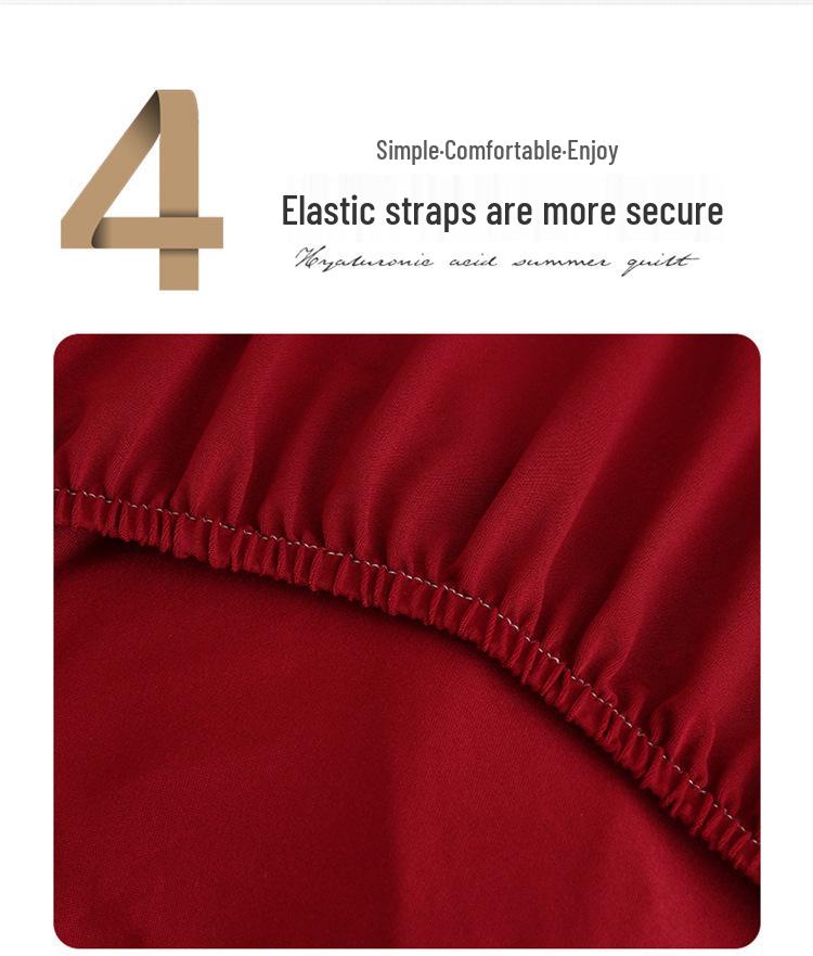 Solid Color Foldable Armless Sofa Bed Cover