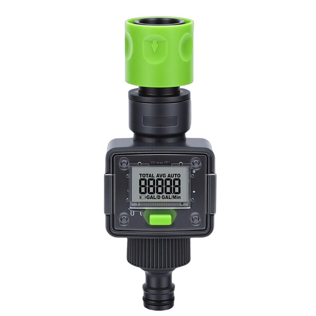Water Flow Meter High Precise Real Time Monitoring Digital Water Consumption Meter for Garden Watering Irrigation