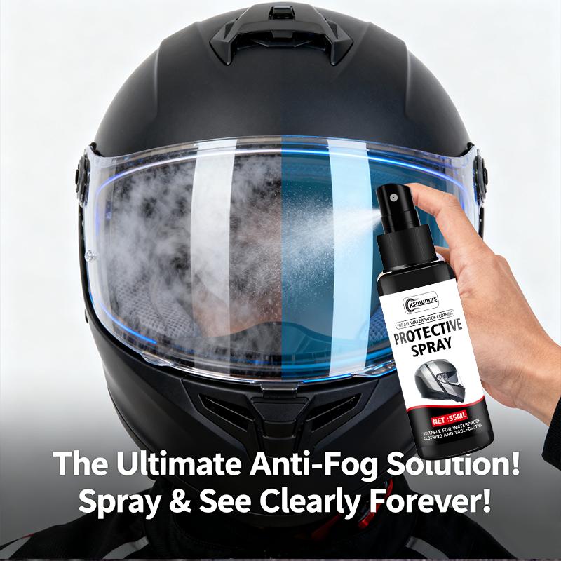 NEU!!! Motorradhelm & Auto-Regenabweisendes Spray - Anti-Beschlag, Anti-Regen-Beschichtungswachs für Schutzbrillen/, Flüssige Formel, Langanhaltend