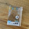 1 Piece 3-Inch Idol Photo Card Protective Cover Card Holder Chain Candy Bag Ins Card Holder Transparent Photocard Holder
