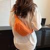 Woman Crossbody Fanny Pack Waist Bag with Adjustable Strap Multiple Zippered Pockets Casual Waist Wallet for Sports Travel Vacation
