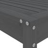 Vidaxl 5-Cz. Garden Bar Furniture Set, Grey, Pine Wood