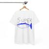 Neue Frühjahr/Sommer 2026 Herren und Damen Weiche Reine Baumwolle Kurzarm Super Thunfischmuster Bedruckte T-Shirts