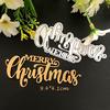 MERRY Christmas Dies Cut Word Metal Cutting Dies Christmas Stamps Dies  Craft Dies Scrapbooking