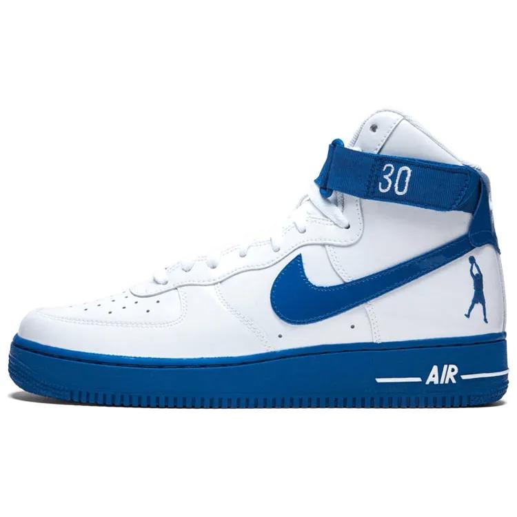 Nike Air Force 1 High Sheed 'Rude Awakening' (Unisex) White / Blue Jay Skateschuhe AQ4229 100