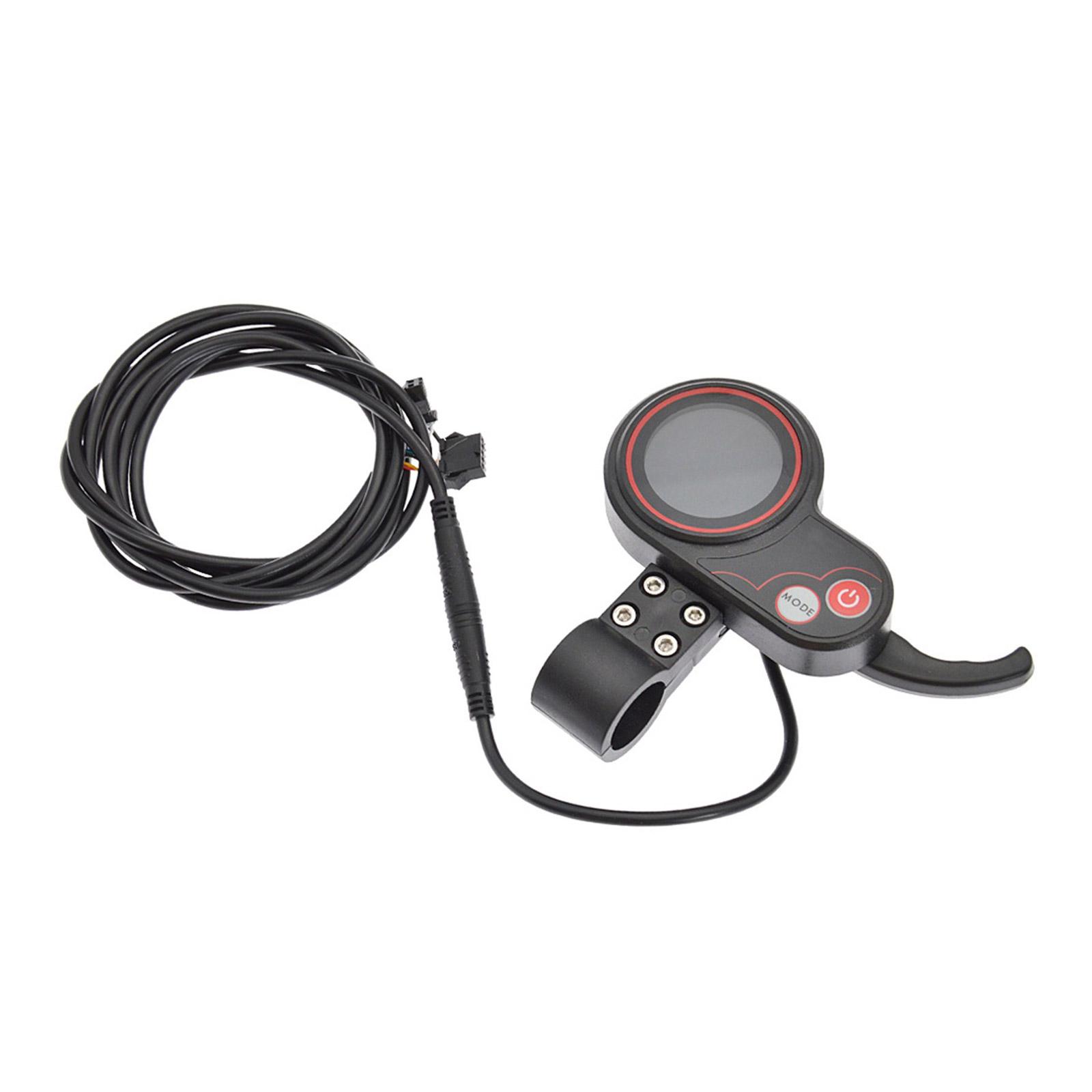 

ЖК-дисплей для электросамоката, приборная панель, 6-контактный, водонепроницаемый, панель управления ЖК-дисплеем электросамоката A