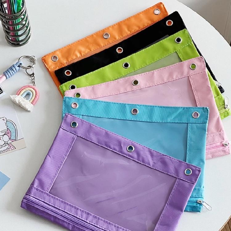 Netted Wallet for Organizing Small Object Makeup Organizer Pouch File Container