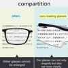 1.6 Times Magnification Men Reading Glasses Rimless Big Vision Magnifying Portable Plastic Presbyopia Glasses Women Diopter 250