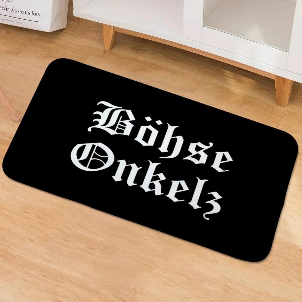 

Foot Mat Rug Carpet Choice Tentacles Bohse Onkelz Germany Bo Music Rock Band Heavy Mental Main Door Entry Mat Carpet for Kitchen 50x80cm